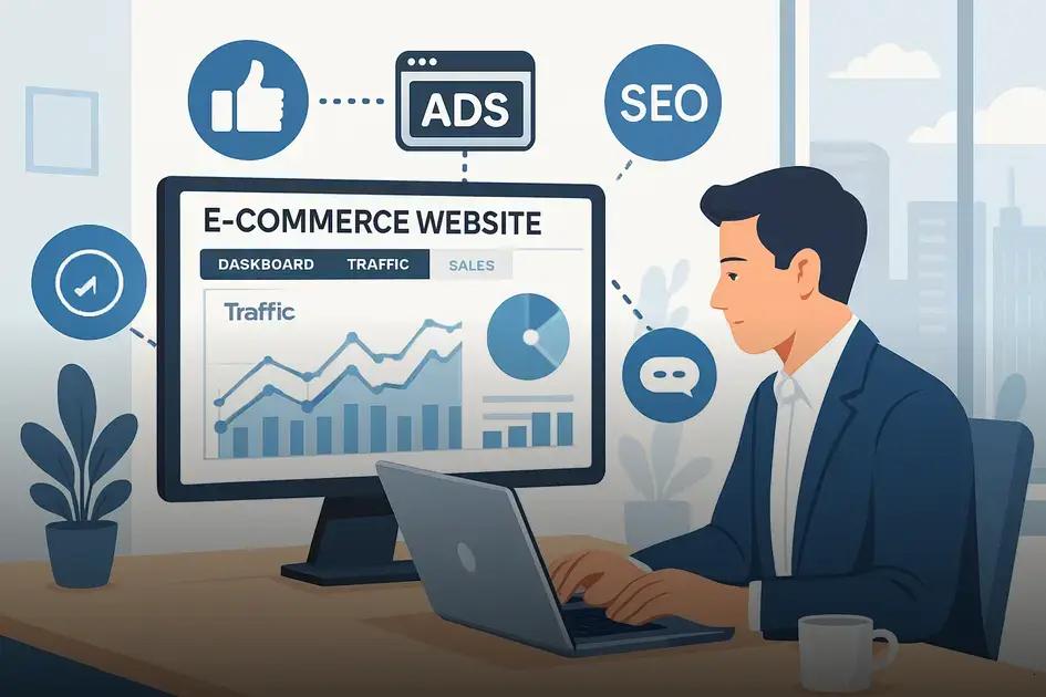 tráfego para e-commerce: como atrair visitantes qualificados e aumentar vendas agora