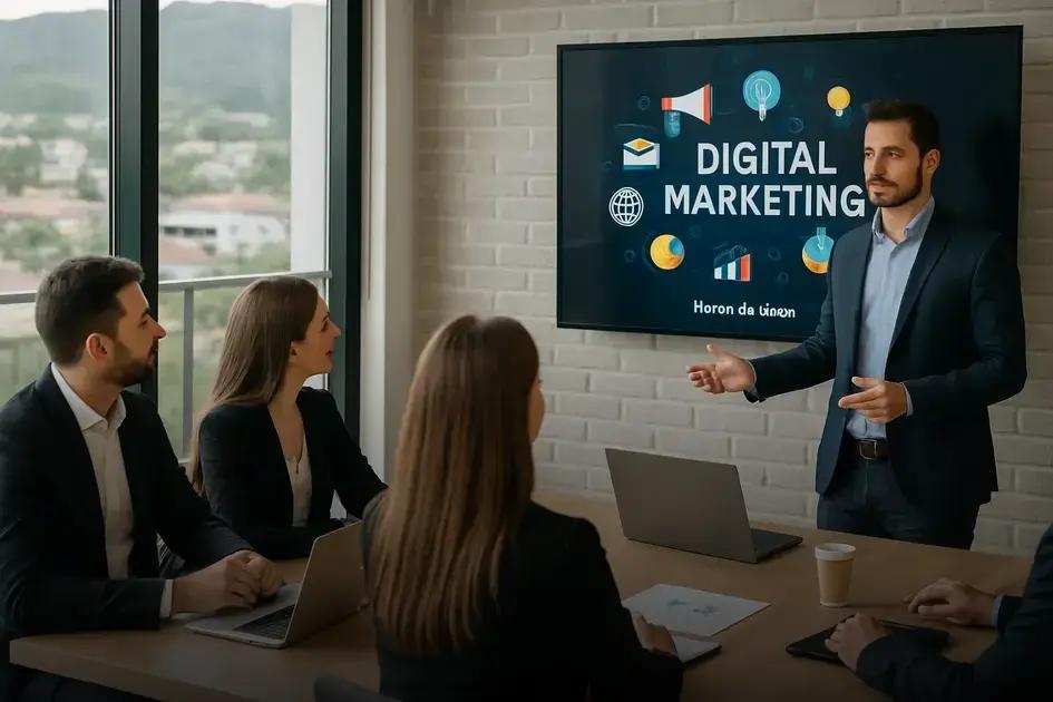 Assessoria de marketing empresarial em Gaspar com Heron da Veiga: seu negócio na frente