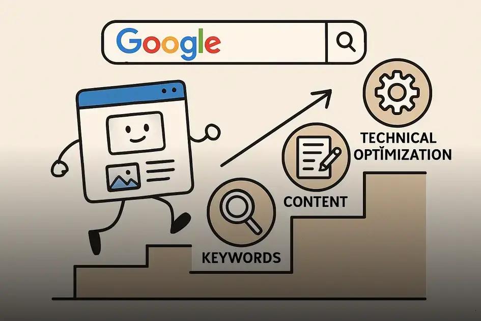 como posicionar meu site no Google e aumentar sua visibilidade rápido