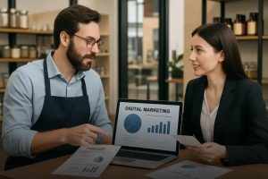 Assessoria de Marketing para empresas locais com Heron da Veiga: estratégia que transforma negócios