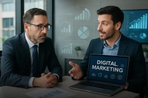 Assessoria de marketing para digitalização de empresas com Heron da Veiga: o passo estratégico