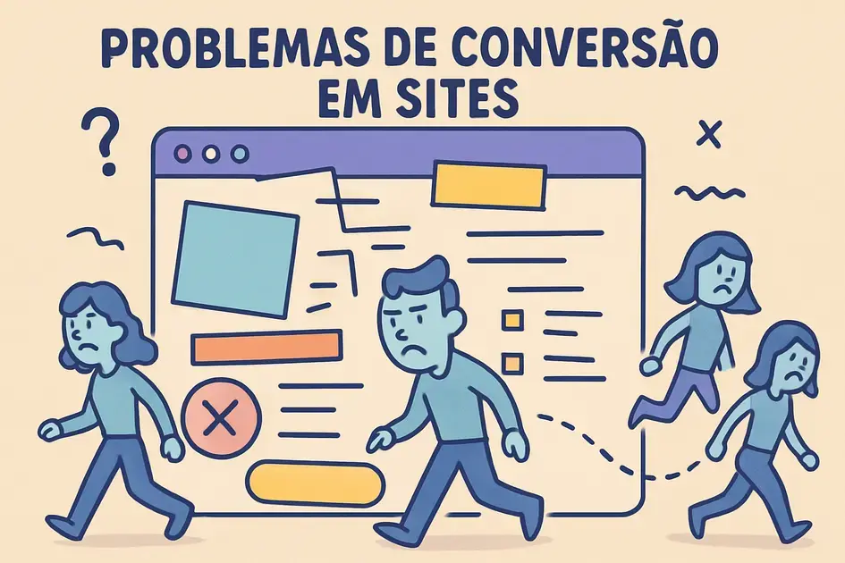 Erros que fazem sites não converter e como evitar a perda de clientes