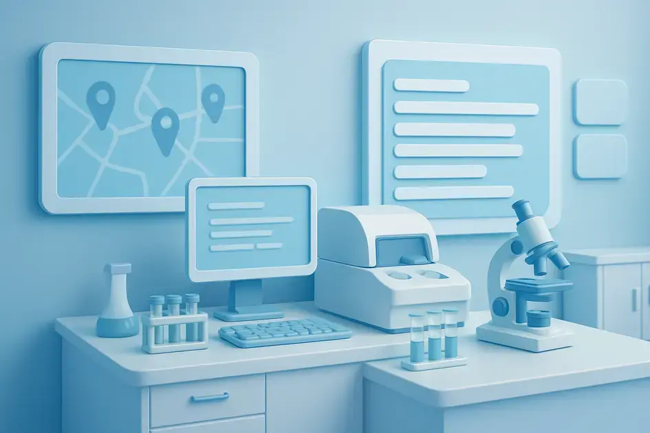 Palavras-chave e SEO para laboratórios: organize buscas por exames
